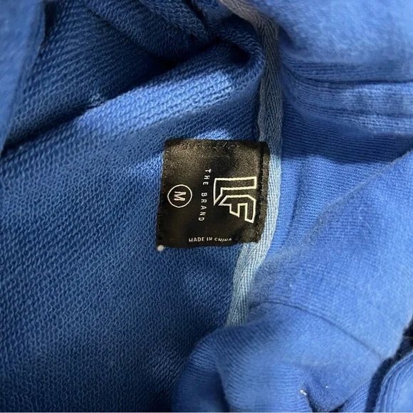 LF Blue Cropped Sweatshirt - Picture 2 of 5